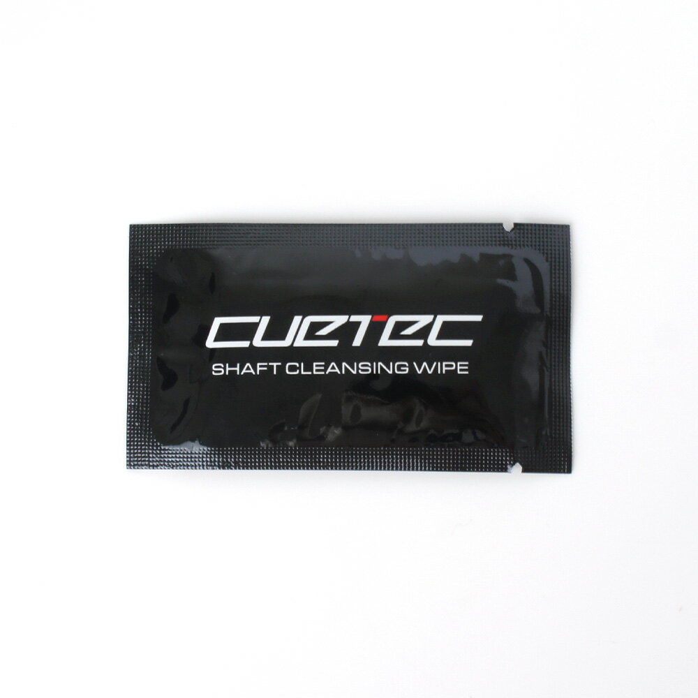 【メール便可】CUETEC キューテック シャフトクリーニング ワイプ (バラ)