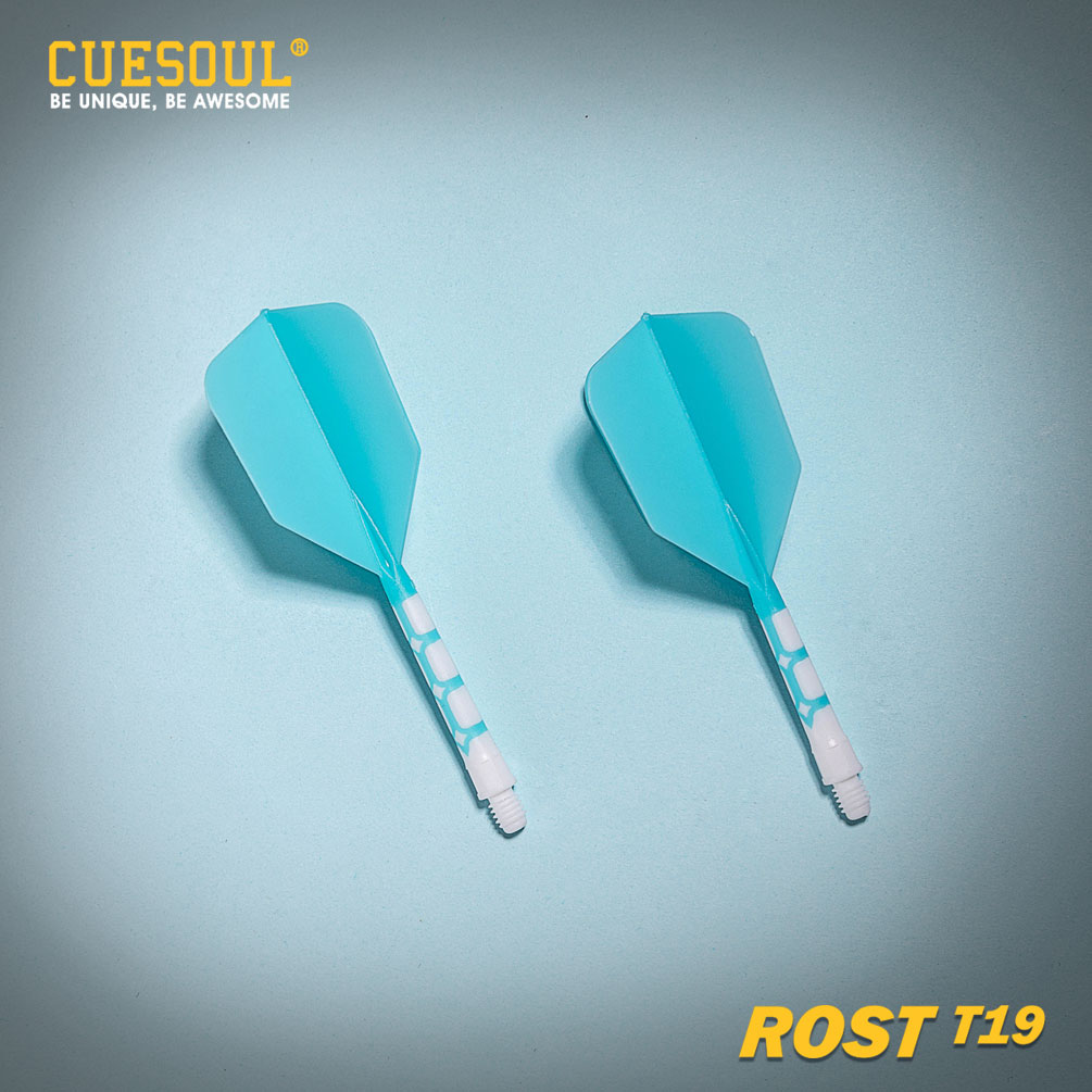 【送料無料】ダーツ フライト 一体型 CUESOUL ROST T19 ダーツ フライトシェイプ シ ャフト一体型 一体型フライト ダーツフライト シャフト一体型フライト CUESOUL出品 ダーツ新品 フライト 人…