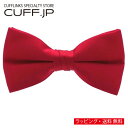 蝶ネクタイ ボウタイ レッドメンズアクセサリーの通販ギフト プレゼント お祝い 結婚式 ビジネス 新生活 父の日 彼氏 夫 バレンタイン
