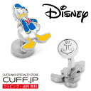 Disney ドナルドダック カフス カフリンクスメンズアクセサリーの通販ギフト プレゼント お祝い 結婚式 ビジネス 新生活 父の日 彼氏 夫 バレンタイン