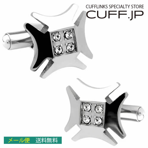 カフス カフスボタン 4ポイント シールド クロス カフリンクスアクセサリー メンズジュエリー ジュエリーギフト プレゼント お祝い 結婚式 礼服 結婚式 冠婚葬祭 ビジネス スーツ メンズ 男性 彼氏 夫 新生活 父の日 バレンタイン