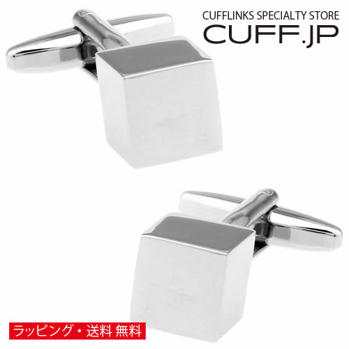 カフス カフスボタン シルバー キューブ スクエア ボックス カフリンクスアクセサリー メンズジュエリ..