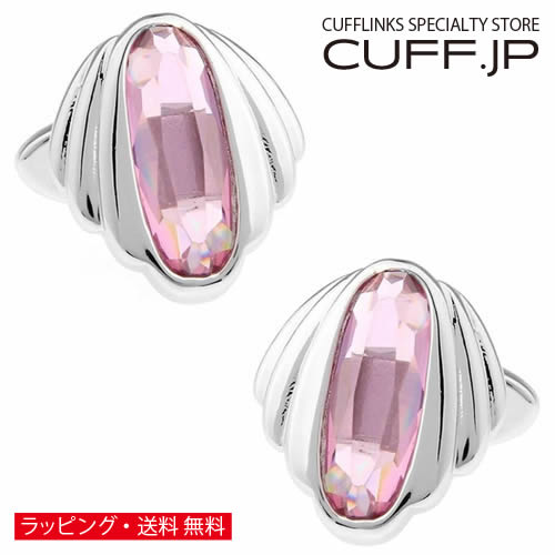 Rakuten - カフス カフスボタン ピンク オーバル クリスタル カフリンクスアクセサリー メンズジュエリー ジュエリーギフト プレゼント お祝い 結婚式 礼服 結婚式 冠婚葬祭 ビジネス スーツ メンズ 男性 彼氏 夫 新生活 父の日 バレンタイン