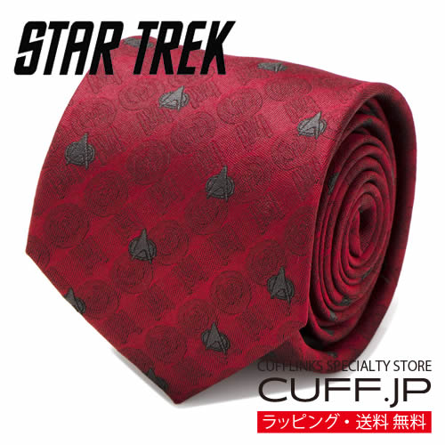 Star Trek スタートレック TNG レッド デルタ シールド ネクタイアクセサリー メンズジュエリー ジュエリーギフト プレゼント お祝い 結婚式 礼服 結婚式 冠婚葬祭 ビジネス スーツ メンズ 男性 彼氏 夫 新生活 父の日 バレンタイン
