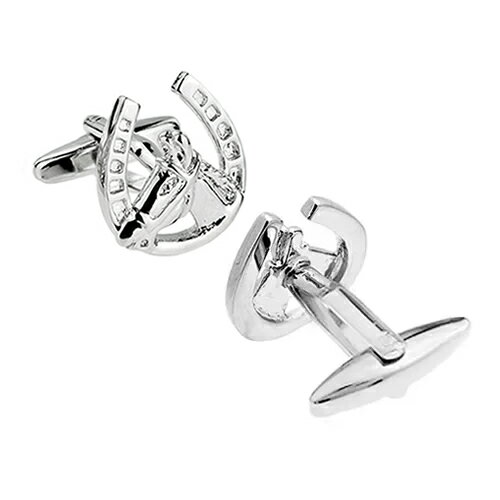 カフス カフスボタン 馬 馬蹄 カフリンクスメンズアクセサリーの通販ギフト プレゼント お祝い 結婚式 ビジネス 新生活 父の日 彼氏 夫 バレンタイン格安通販　バレンタイン　人気　ランキング