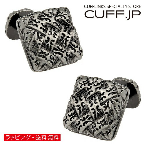 カフス カフスボタン クラシック ニッティング カフリンクスアクセサリー メンズジュエリー ジュエリ ...