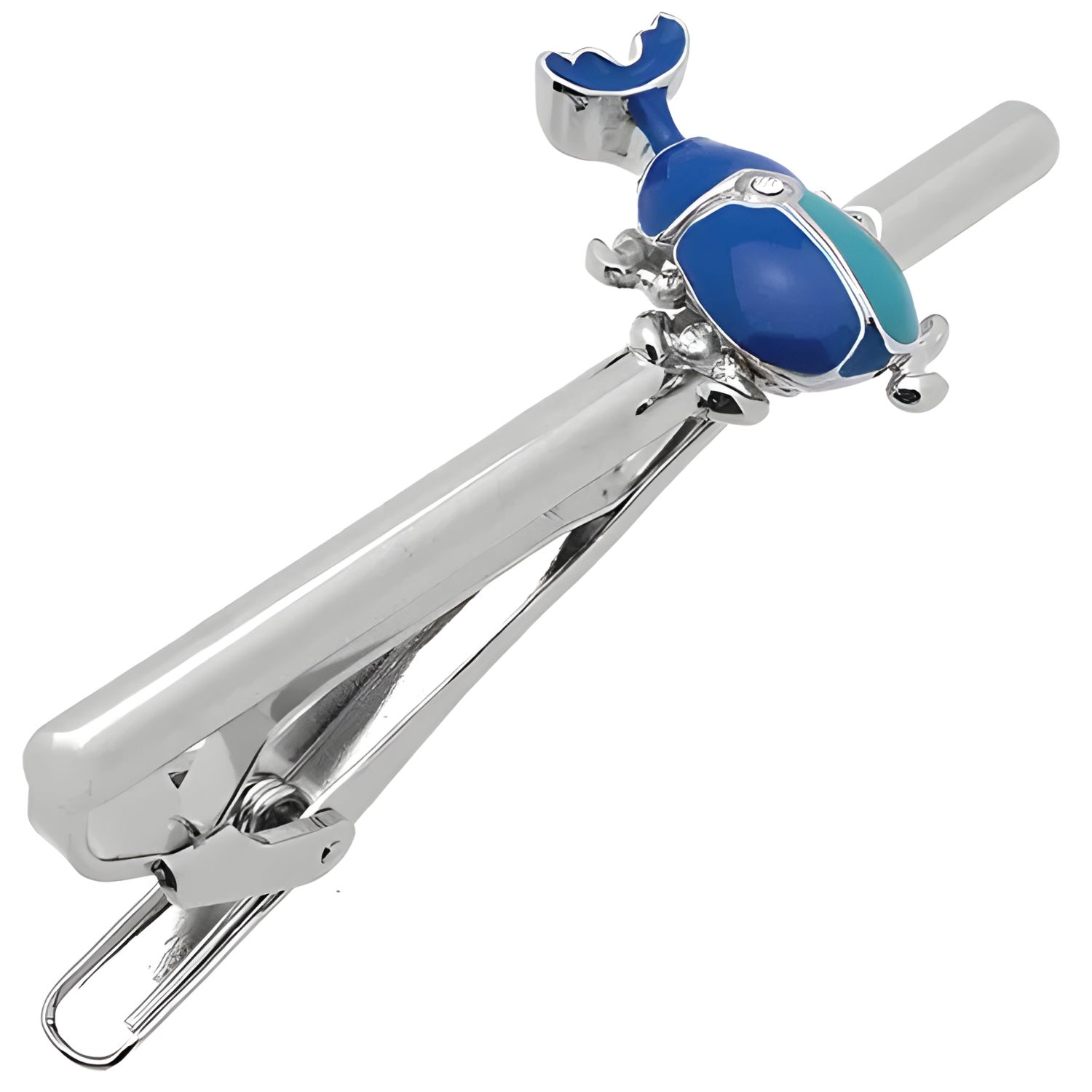 ブルー カブトムシ SWANK タイピン【タイバー・タイタック】アクセサリー メンズジュエリー ジュエリーギフト プレゼント お祝い 結婚式 礼服 結婚式 冠婚葬祭 ビジネス スーツ メンズ 男性 彼氏 夫 新生活 父の日 バレンタインの商品画像 2