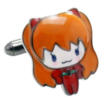 エヴァンゲリオン × SWANK EVA MICRO MACRO アスカ カフス カフスボタンアクセサリー メンズジュエリー ジュエリーギフト プレゼント お祝い 結婚式 礼服 結婚式 冠婚葬祭 ビジネス スーツ メンズ 男性 彼氏 夫 新生活 父の日 バレンタイン