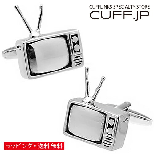レトロ テレビ カフス カフスボタン カフスボタンアクセサリー メンズジュエリー ジュエリーギフト プレゼント お祝い 結婚式 礼服 結婚式 冠婚葬祭 ビジネス スーツ メンズ 男性 彼氏 夫 新生活 父の日 バレンタイン