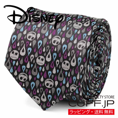 ネクタイ Nightmare Before Christmas ナイトメアー ビフォア クリスマス ジャック スケリントンアクセサリー メンズジュエリー ジュエリーギフト プレゼント お祝い 結婚式 礼服 結婚式 冠婚葬祭 ビジネス スーツ メンズ 男性 彼氏 夫 新生活 父の日 バレンタイン