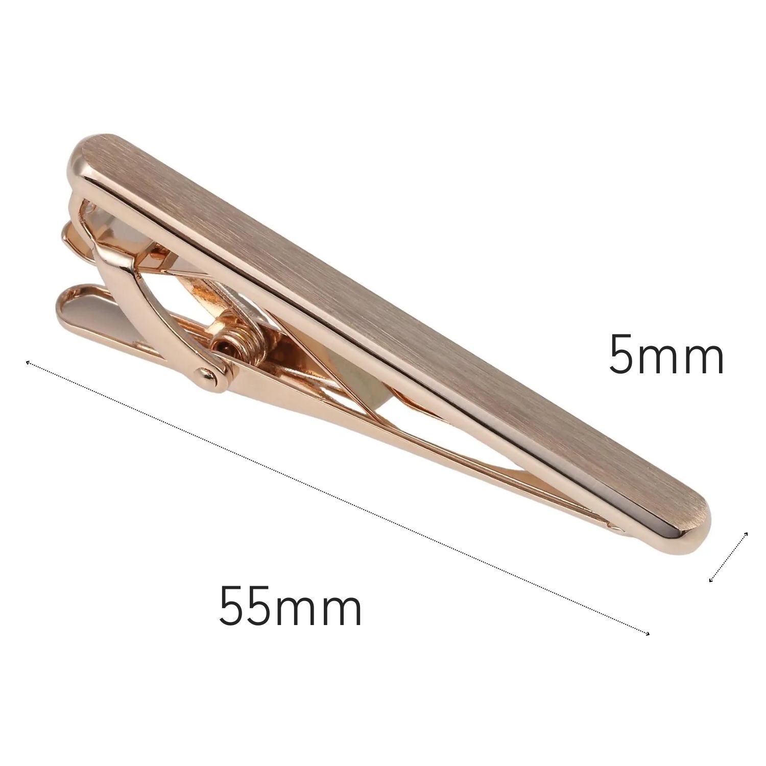 ネクタイピン elizabeth parker エリザベスパーカー ローズゴールド サテン フィニッシュ タイピン タイバー タイクリップアクセサリー メンズジュエリー ジュエリーギフト プレゼント お祝い 結婚式 礼服 結婚式 冠婚葬祭 ビジネス スーツ メンズ 男性 彼氏 新生活 3