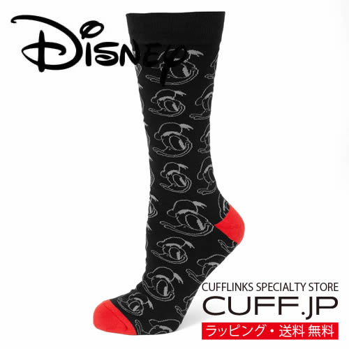 Disney ディズニー ミッキー ドナルド レッド ブラック ソックスアクセサリー メンズジュエリー ジュエリーギフト プレゼント お祝い 結婚式 礼服 結婚式 冠婚葬祭 ビジネス スーツ メンズ 男性 彼氏 夫 新生活 父の日 バレンタイン