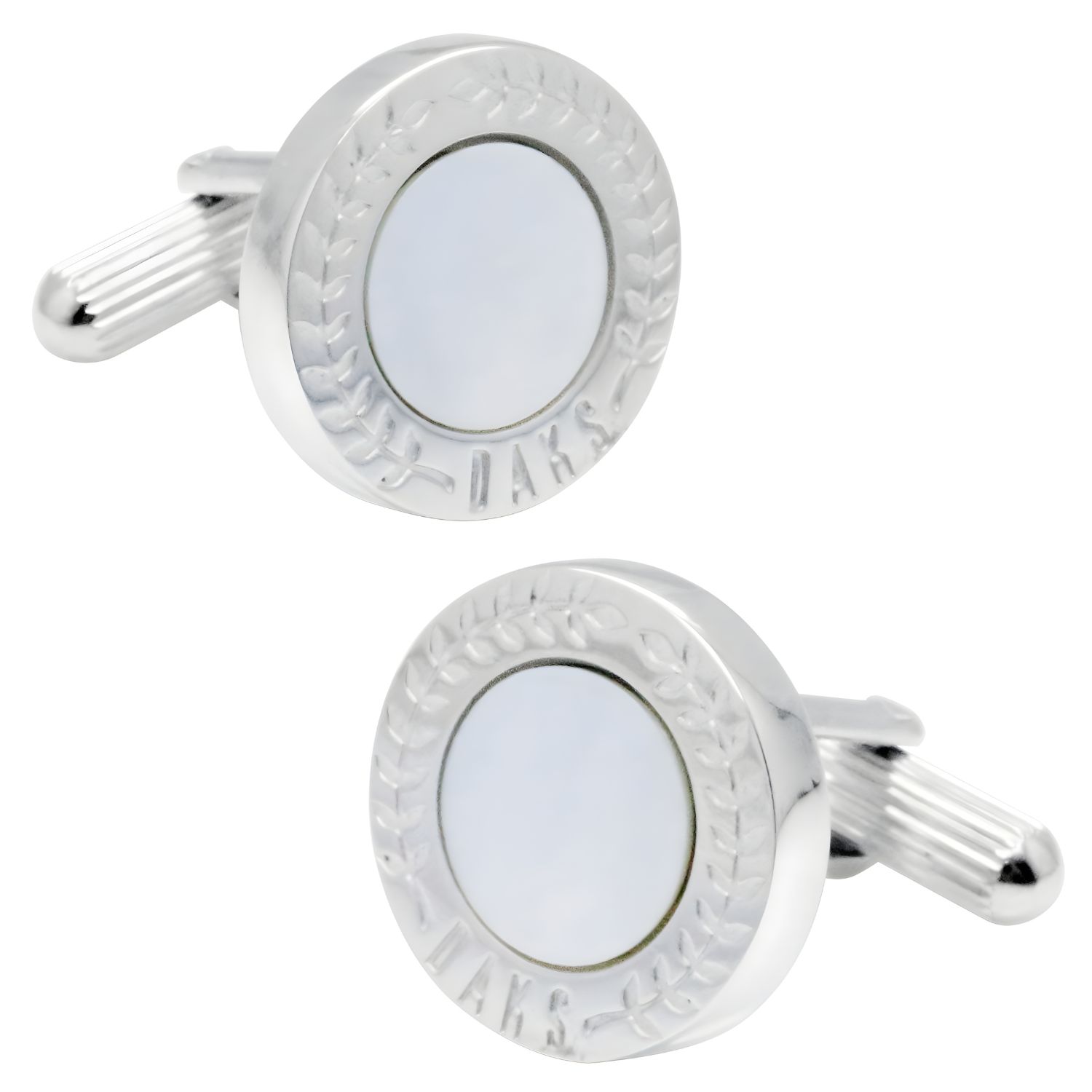 カフス ネクタイピン セット DAKS ダックス シルバー ラウンド シェル 白蝶貝 カフスボタン カフリンクスアクセサリー メンズジュエリー ジュエリーギフト プレゼント お祝い 結婚式 冠婚葬祭 ビジネス スーツ メンズ 男性 彼氏 夫 新生活 父の日 バレンタイン 2