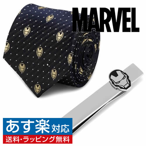 Marvel アイアンマン ドット ネクタイ ネクタイピン セットアクセサリー メンズジュエリー ジュエリーギフト プレゼント お祝い 結婚式..