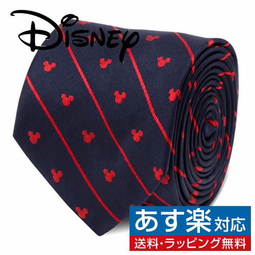 Disney ミッキーマウス ネイビー ピンストライプ ネクタイアクセサリー メンズジュエリー ジュエリーギフト プレゼント お祝い 結婚式 礼服 結婚式 冠婚葬祭 ビジネス スーツ メンズ 男性 彼氏 夫 新生活 父の日 バレンタインのサムネイル