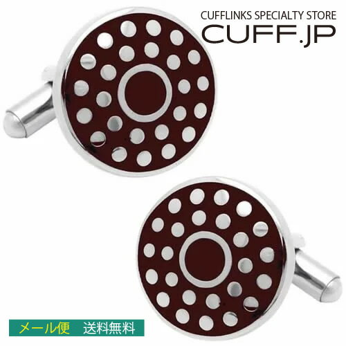 Rakuten - カフス カフスボタン ドット ラウンド ステンレス ウッド カフリンクスアクセサリー メンズジュエリー ジュエリーギフト プレゼント お祝い 結婚式 礼服 結婚式 冠婚葬祭 ビジネス スーツ メンズ 男性 彼氏 夫 新生活 父の日 バレンタイン