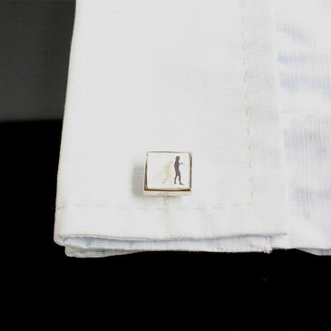 鎌倉カフス工房 3D猿から人へ進化するカフスボタン・カフリンクス メンズ cf047