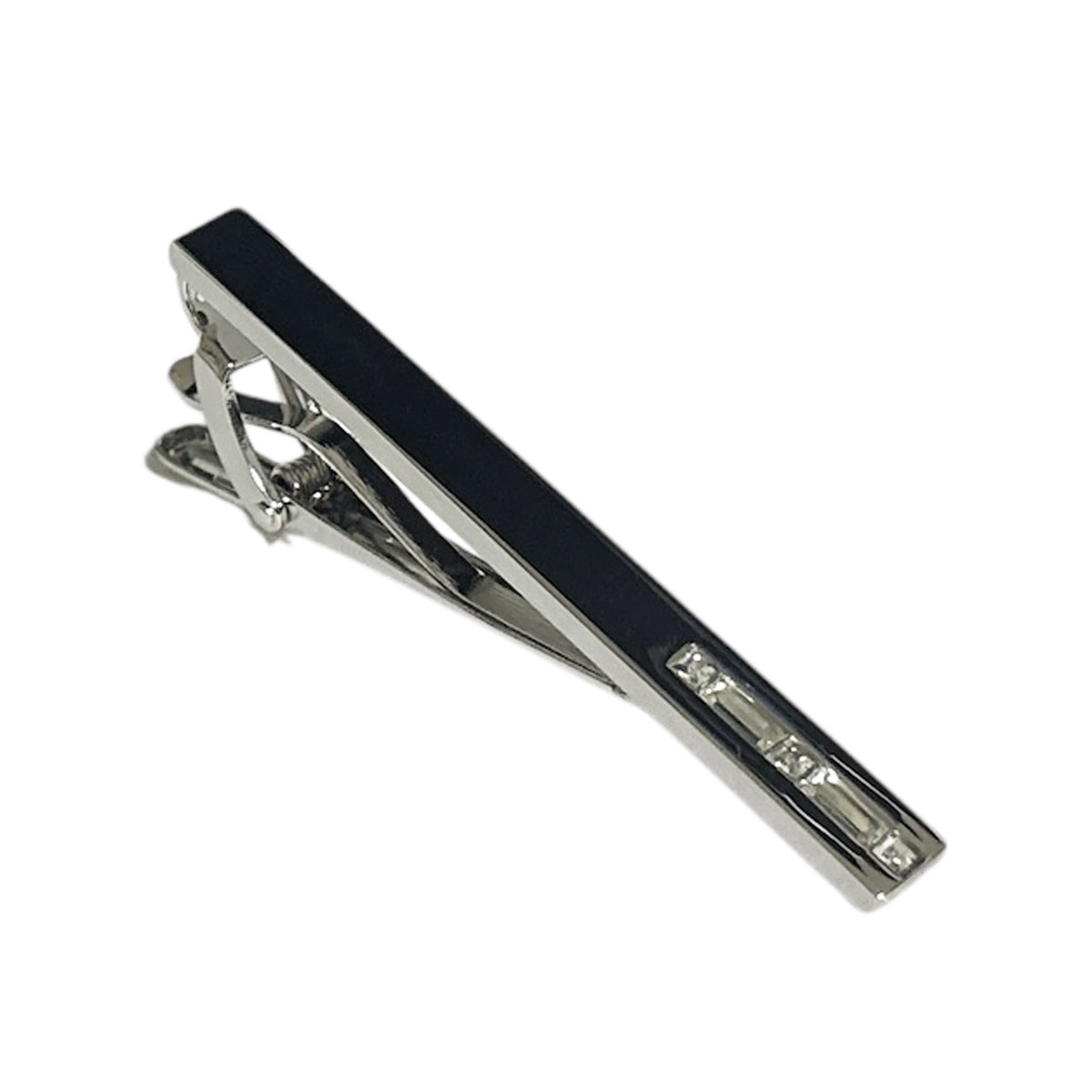 鎌倉カフス工房 ファイブクリスタルネクタイピン ・タイバー メンズ cf1997 結婚式 旦那 プレゼント ギフト 彼氏 父の日 誕生日プレゼント