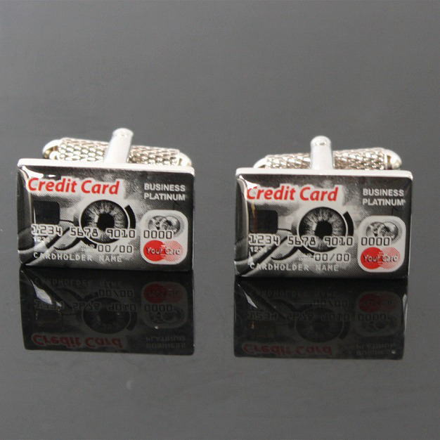 鎌倉カフス工房 クレジットカードカフスボタン・カフリンクス メンズ cf767 結婚式 旦那 プレゼント ギフト 彼氏 父の日 誕生日プレゼント