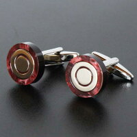 エリザベスパーカー・バイオレットサークルカフスボタン(カフリンクス)【あす楽対応_関東】レビューで【送料無料】【RCP】10P06May15