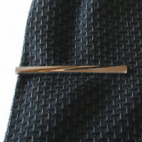 鎌倉カフス工房ウェーブネクタイピン・タイバーメンズed140