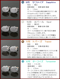 【鎌倉カフス工房】選べる12石誕生石カフスボタンギフト・プレゼントにおすすめ【あす楽対応_関東】【送料無料】【RCP】カフス(カフリンクス/カフスボタン)彼氏・旦那に新生活応援ビジネス・新社会人に