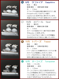 【鎌倉カフス工房】選べる12石誕生石カフスネクタイピンンセットギフト・プレゼントにおすすめ【あす楽対応_関東】【送料無料】【RCP】【MNFA_DL】ネクタイピン(タイバー)彼氏・旦那に新生活応援ビジネス・新社会人に