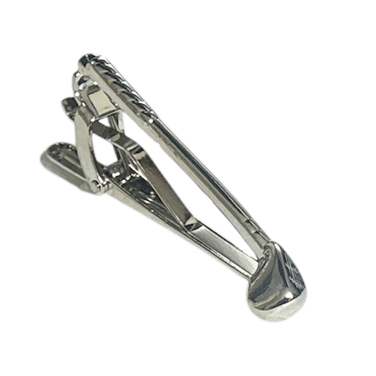 鎌倉カフス工房 シルバーゴルフドライバーネクタイピン・タイバー メンズ cf1806 結婚式 旦那 プレゼン..