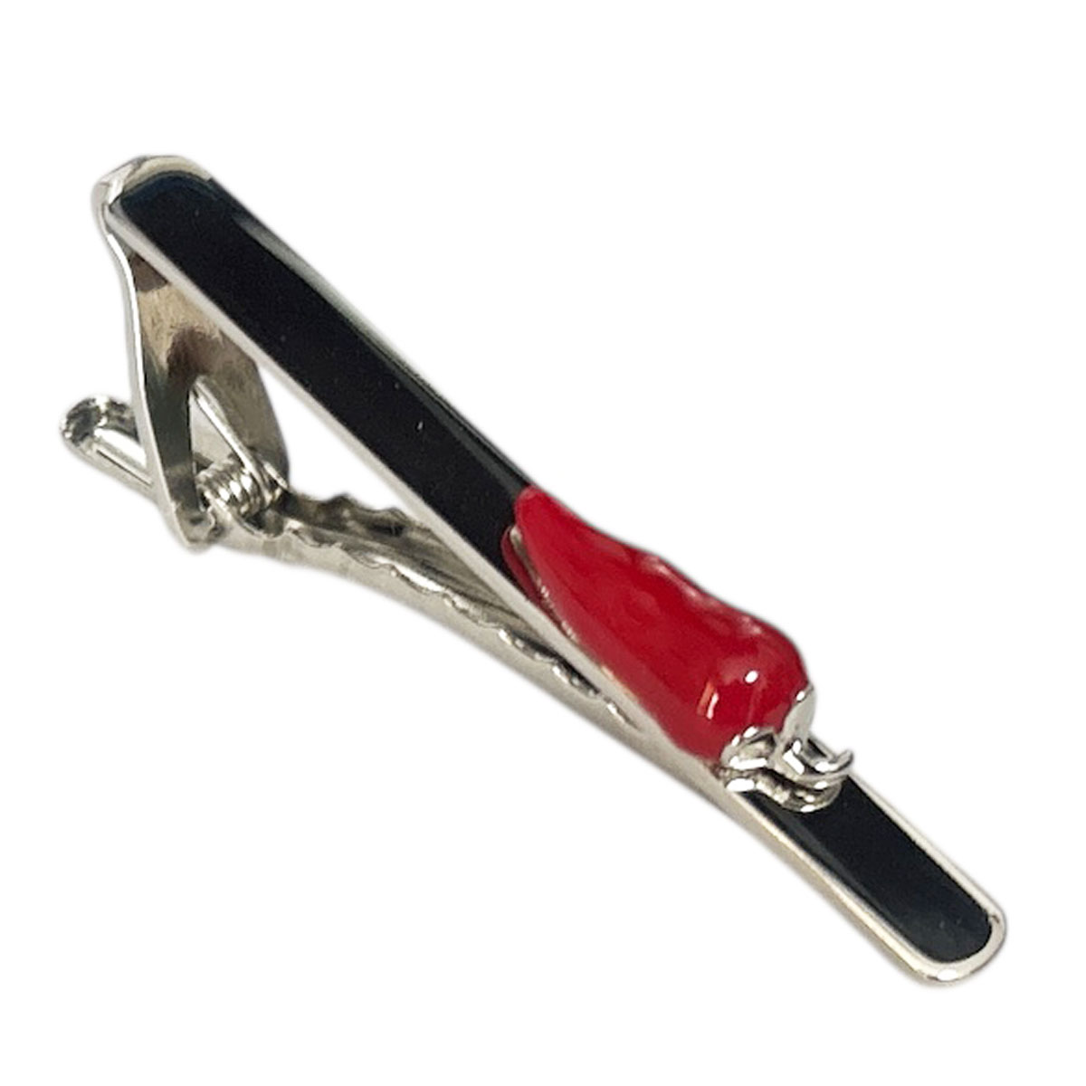 鎌倉カフス工房 唐辛子ネクタイピン・タイバー メンズ cf917 結婚式 旦那 プレゼント ギフト 彼氏 父の..