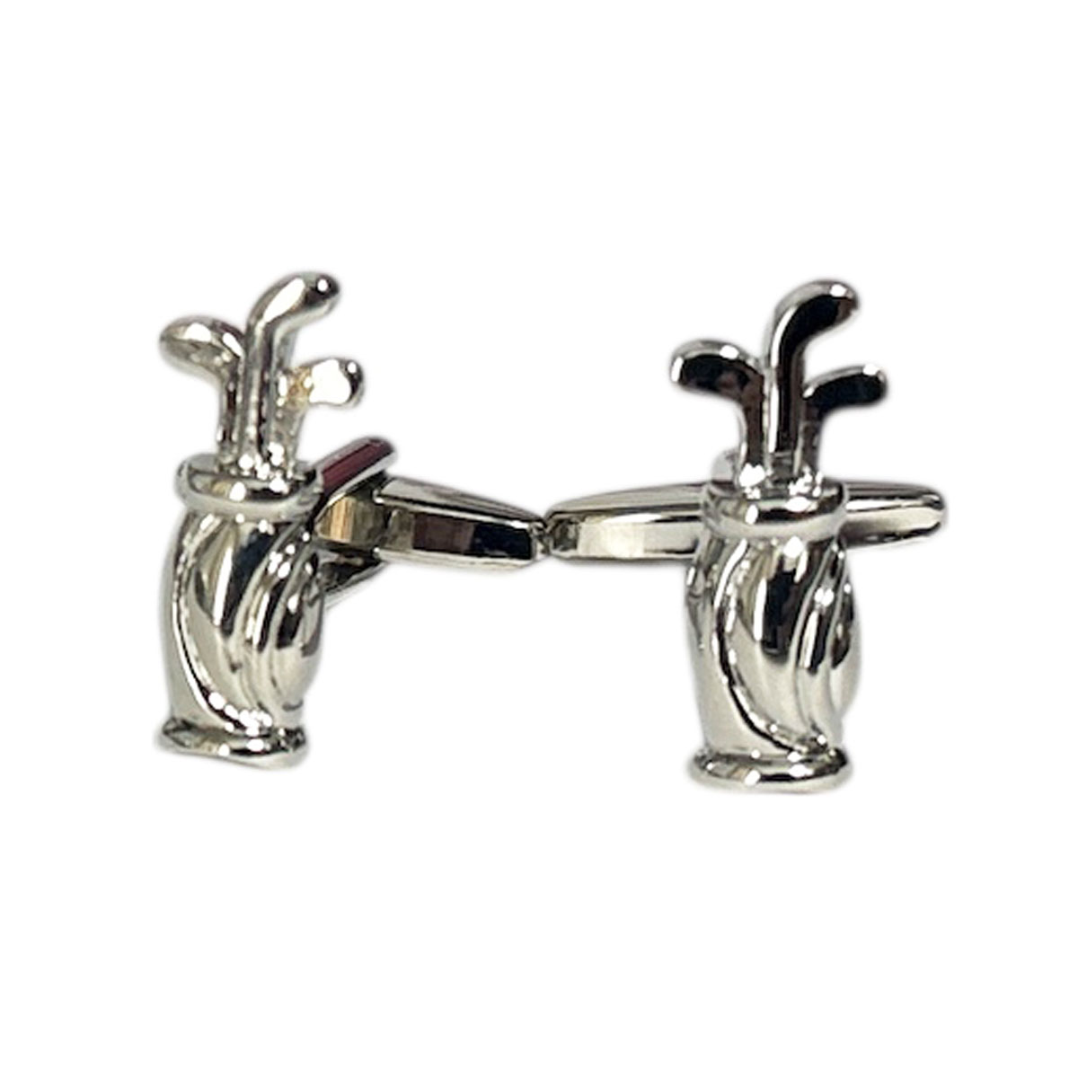 鎌倉カフス工房 ゴルフバッグ カフスボタン・カフリンクス メンズ ec041 結婚式 旦那 プレゼント ギフト 彼氏 父の日 誕生日プレゼント