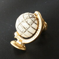 SWANKスワンク地球儀モチーフラペルピン・ピンズメンズsw036