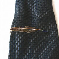 SWANKスワンクフェザーモチーフネクタイピン・タイバーメンズsw048