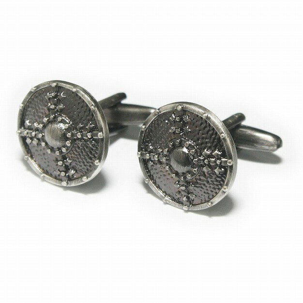 Rakuten - 鎌倉カフス工房 バイキングシールドカフスボタン・カフリンクス メンズ cf1124 結婚式 旦那 プレゼント ギフト 彼氏 父の日 誕生日プレゼント