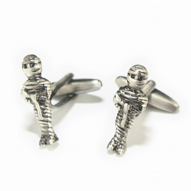 鎌倉カフス工房 ミイラカフスボタン・カフリンクス メンズ cf1172 結婚式 旦那 プレゼント ギフト 彼氏 父の日 誕生日プレゼント