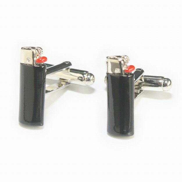 鎌倉カフス工房 ブラックライターカフスボタン・カフリンクス メンズ cf1188 結婚式 旦那 プレゼント ..