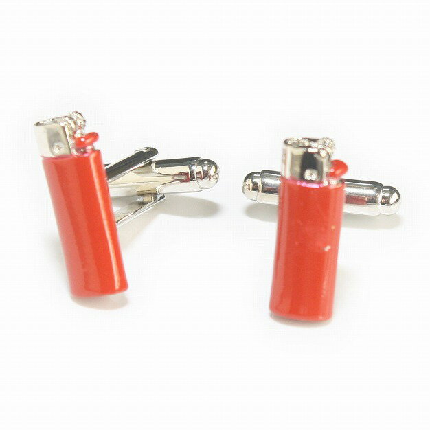 鎌倉カフス工房 レッドライターカフスボタン・カフリンクス メンズ cf1189 結婚式 旦那 プレゼント ギ..