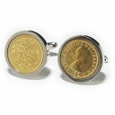 【送料無料】メンズアクセサリ—　ボックスカフリンクスバイロンengraved box goldtone cufflinks name byron