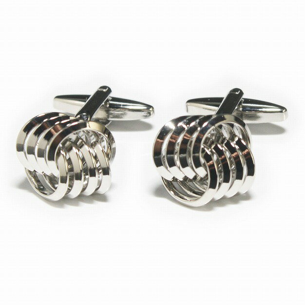 Rakuten - 鎌倉カフス工房 リングノットカフスボタン・カフリンクス メンズ cf1657 結婚式 旦那 プレゼント ギフト 彼氏 父の日 誕生日プレゼント