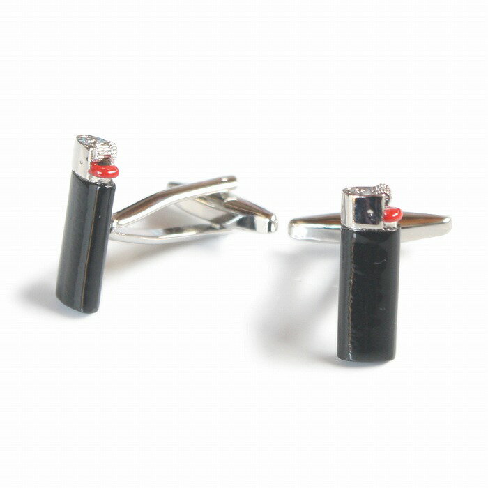 鎌倉カフス工房 ブラックライターカフスボタン・カフリンクス メンズ cf1860 結婚式 旦那 プレゼント ..