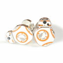 Star Wars スターウォーズ BB-8カフスボタン・カフリンクス メンズ cf1958 結婚式 旦那 プレゼント ギフト 彼氏 父の日 誕生日プレゼント