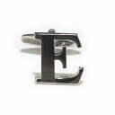 鎌倉カフス工房 アルファベットEカフスボタン(バラ売り)・カフリンクス メンズ cf311 結婚式 旦那 プレゼント ギフト 彼氏 父の日 誕生日プレゼント