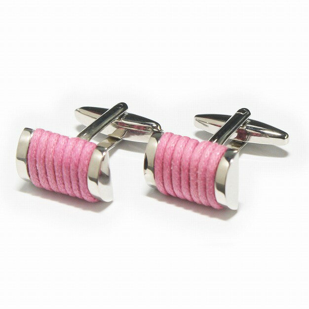 鎌倉カフス工房 バイオレットコットンロープカフスボタン・カフリンクス メンズ cf598 結婚式 旦那 プレゼント ギフト 彼氏 父の日 誕生日プレゼント