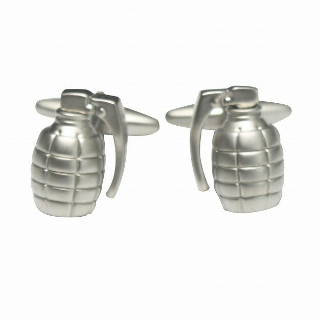 鎌倉カフス工房 手榴弾・ カフスボタン・カフリンクス メンズ ah030 結婚式 旦那 プレゼント ギフト 彼氏 父の日 誕生日プレゼント