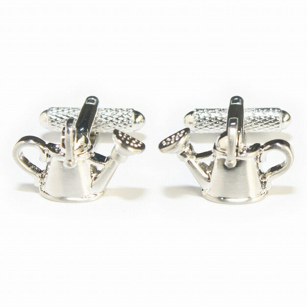 鎌倉カフス工房 ジョウロ カフスボタン・カフリンクス メンズ ew090 結婚式 旦那 プレゼント ギフト 彼..