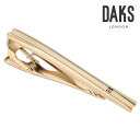 【DAKS】ブランドロゴタイピン ゴールド可愛い ネクタイピン 結婚式 卒業式 就活 プレゼント 就職祝い 葬式 タイピン シンプル アクセサリー メンズ フォーマル 男性 礼服 喪服 スーツ アクセサリー アクセ DAKS Daks daks ダックス