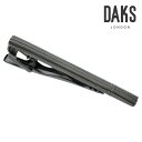 【DAKS】フレームロゴタイピン ブラック可愛い ネクタイピン 結婚式 卒業式 就活 プレゼント 就職祝い 葬式 タイピン シンプル アクセサリー メンズ フォーマル 男性 礼服 喪服 スーツ アクセサリー アクセ DAKS Daks daks ダックス