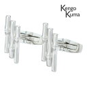 【Kengo Kuma】バンブーカフスカフス ボタン カフスボタン 可愛い 結婚式 プレゼント 就職祝い 葬式 シンプル アクセサリー メンズ フォーマル 男性...