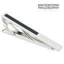 【MACKINTOSH PHILOSOPHY】ロゴタイピン ブラックネクタイピン 結婚式 プレゼント 就職祝い タイピン シンプル アクセサリー メンズ フォー...