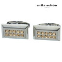 【mila schon】【誕生石カラー/11月】Novemberカフスカフス ボタン カフスボタン 可愛い 結婚式 プレゼント 就職祝い 葬式 シンプル アクセ...