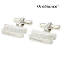 【Orobianco】ダブルデザインカフスカフス ボタン カフスボタン 可愛い 結婚式 プレゼント 就職祝い 葬式 シンプル アクセサリー メンズ フォーマル ...